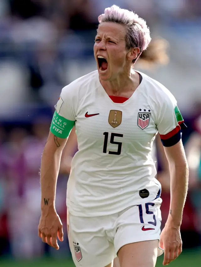 Megan Rapinoe of USA