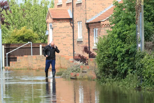 Flooding in Wainfleet