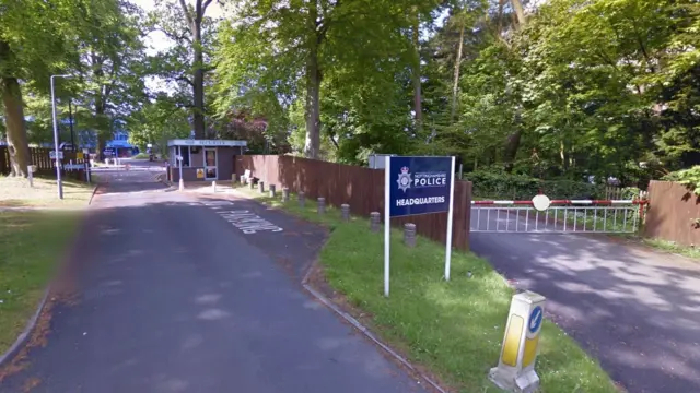 Nottinghamshire Police's Sherwood Lodge Headquarters