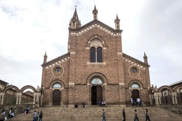 Eritrean Catholic church in Keren