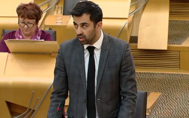 Justice Secretary Humza Yousaf