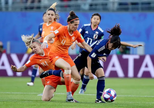 Netherlands 0-0 Japan