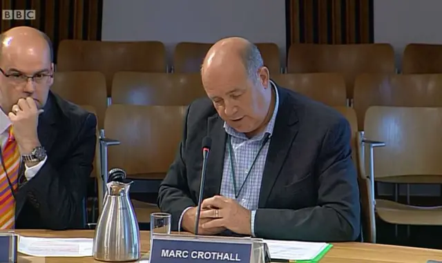 Marc Crothall from the Scottish Tourism Alliance