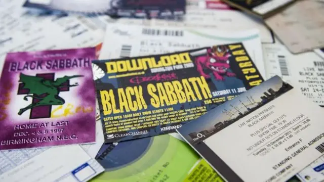 Black Sabbath memorabilia