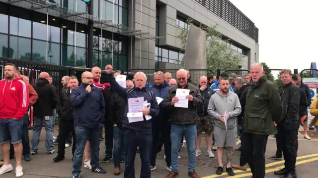 Protestors in Lincoln