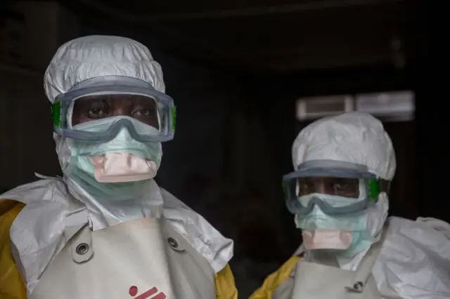 Ebola health workers