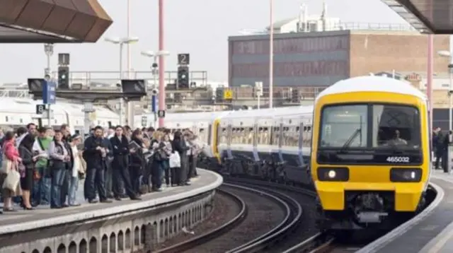 Train at station