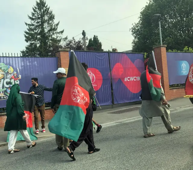 Afghanistan fans