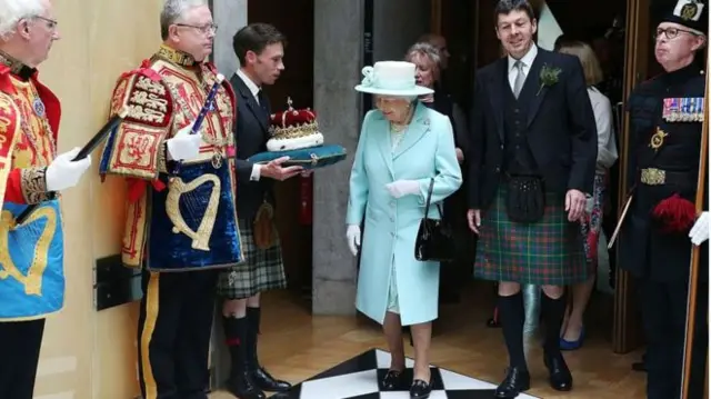 The Queen last attended the opening ceremony of the Scottish Parliament in 2016