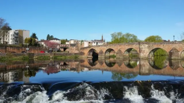 The committee visited Dumfries to hear directly from people living and working in the area