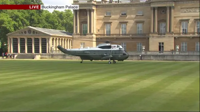 Presidential helicopter