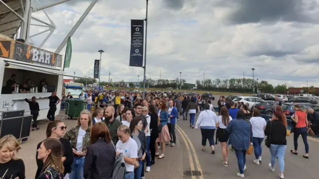 Queues at Ricoh