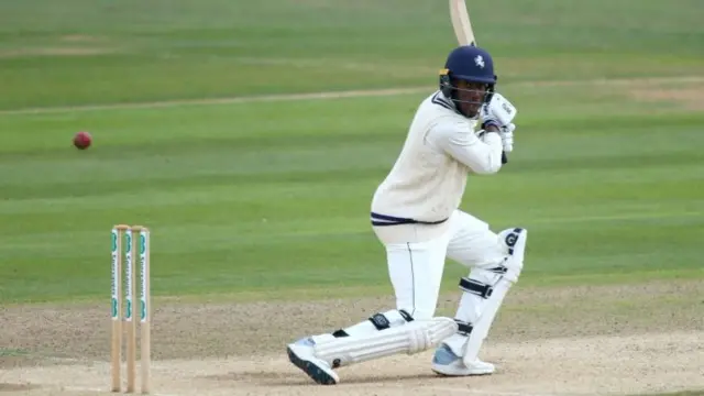 Kent batsman Daniel Bell-Drummond