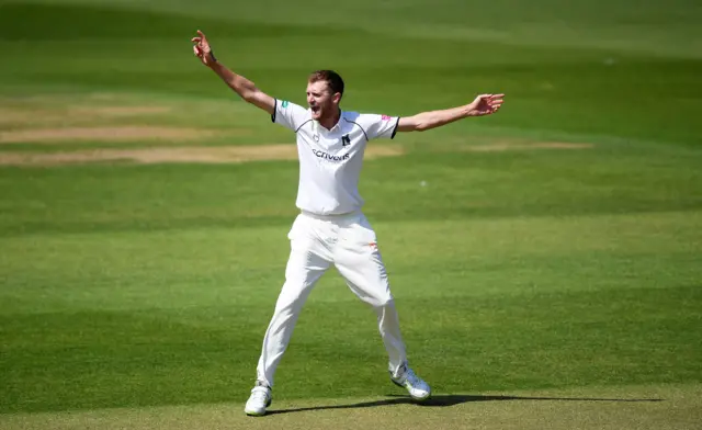 Oliver Hannon-Dalby has taken 26 Championship wickets for Warwickshire this season