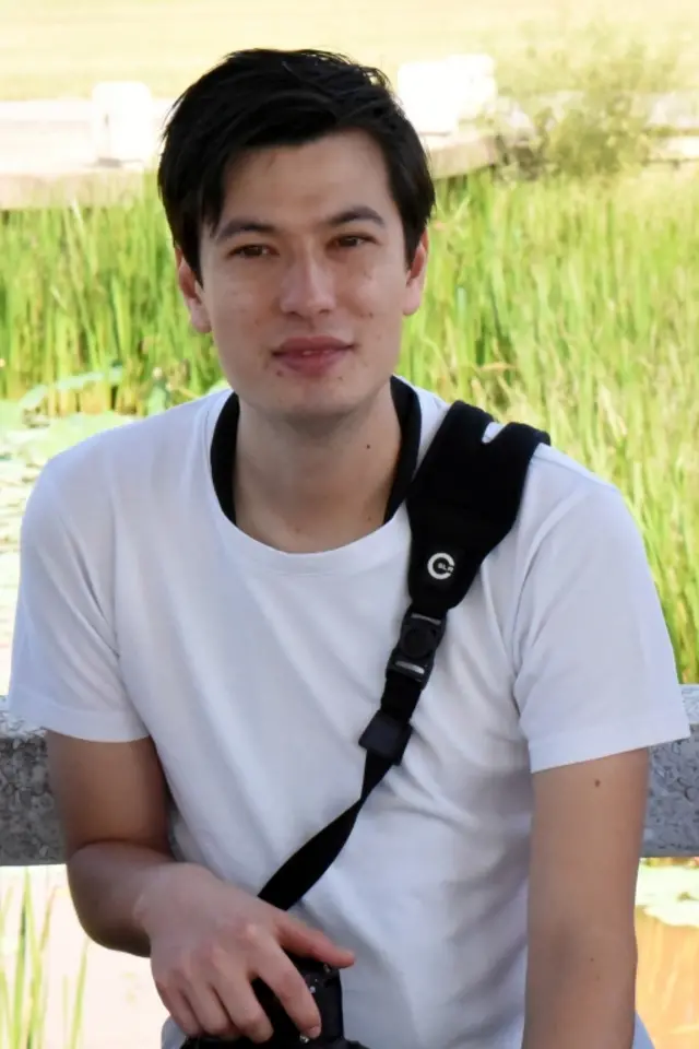 Australian student Alek Sigley is seen in this undated photo obtained on June 27, 2019.