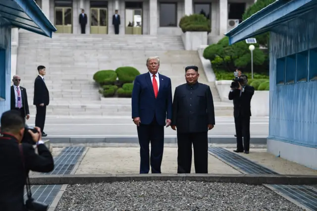 trump and kim