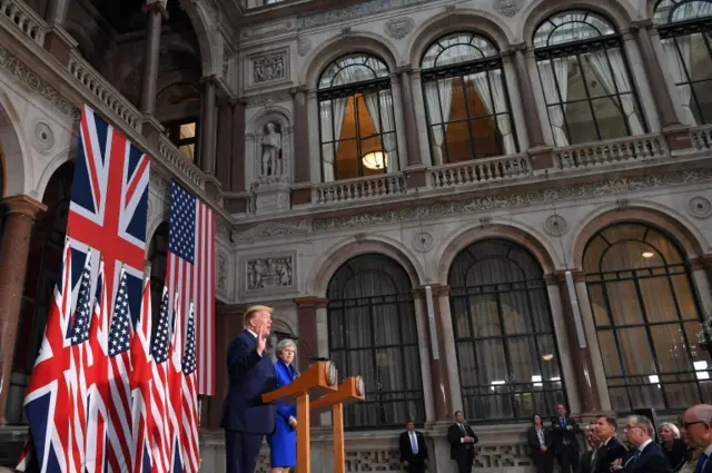 News conference at Foreign Office