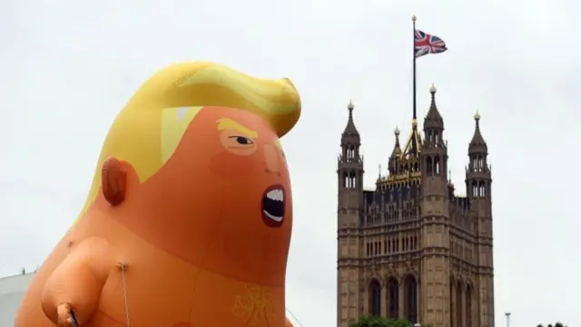 Trump blimp