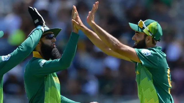 Hashim Amla and Imran Tahir