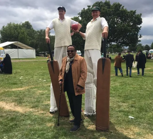 Giant cricketers