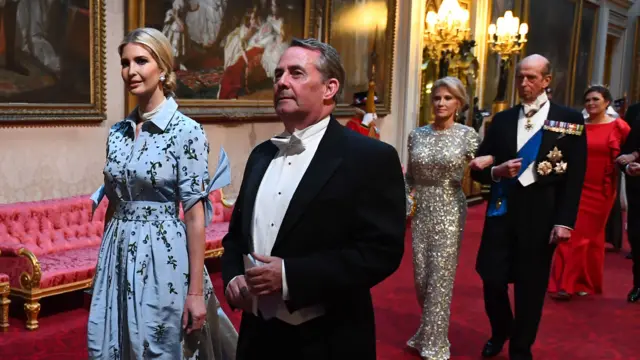 Liam Fox and Ivanka Trump