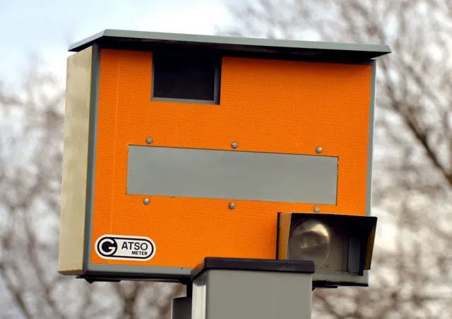 A speed camera