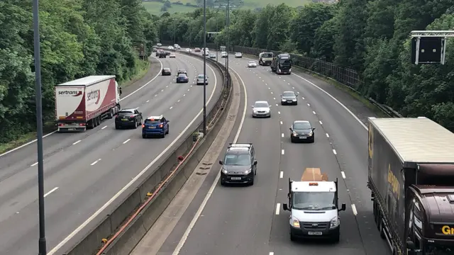 M4 near Newport