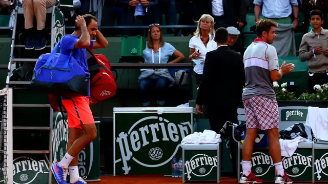 Roger Federer and Stan Wawrinka