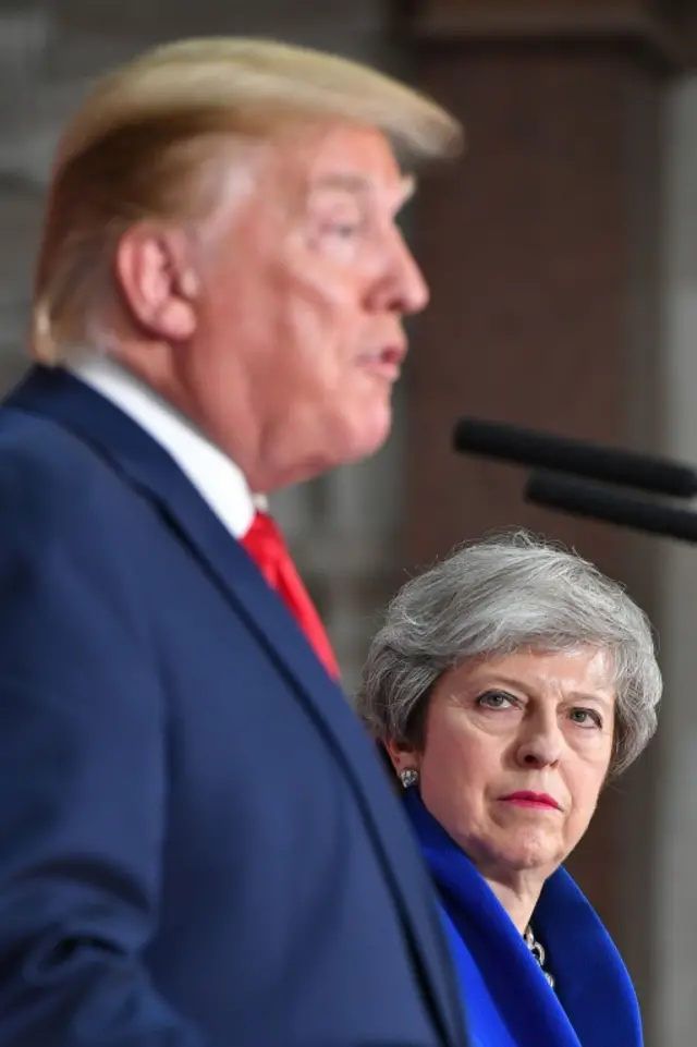 Trump and May