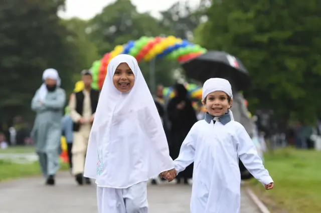 Children at Eid