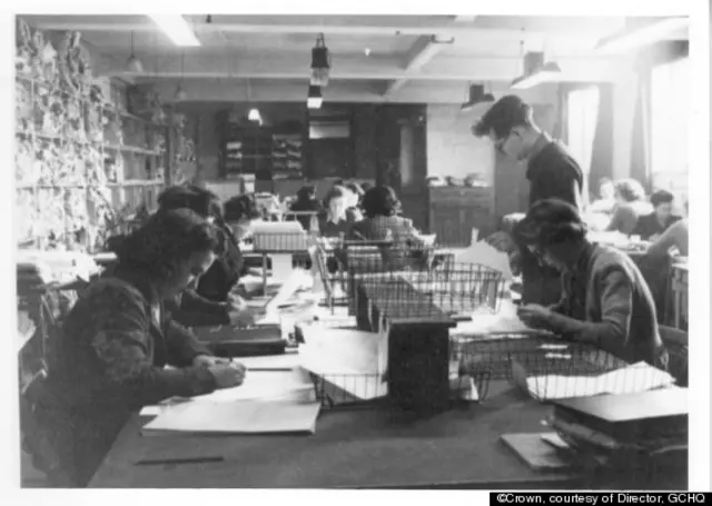 Code breakers at Bletchley Park