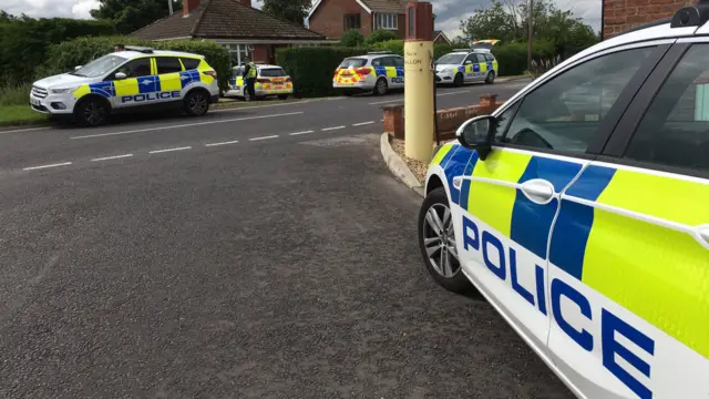 police team in North Cotes