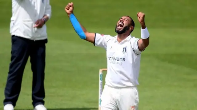 Warwickshire skipper Jeetan Patel won the Bears the game last week with match figures of 12-89, including a career-best second-innings 8-36