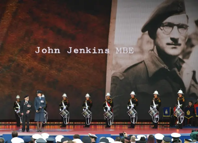 British Navy veteran, 99 year-old John Jenkins