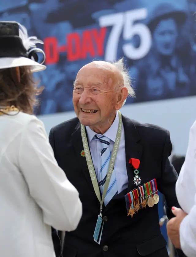 D-Day veteran Stanley Ellis