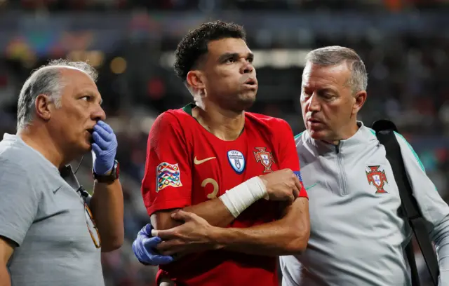 Pepe injured