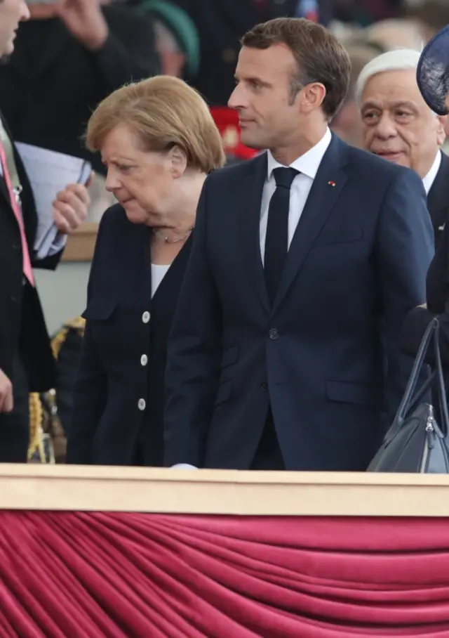 Merkel and Macron