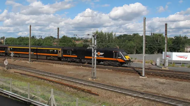 Grand Central train approaching York