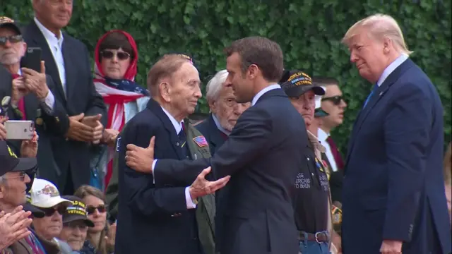 Macron and Trump