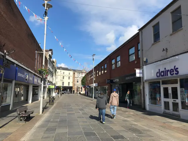 Bridgend town centre