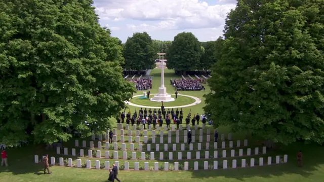 The Bayeux war cemetery