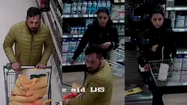 Two people police want to speak to