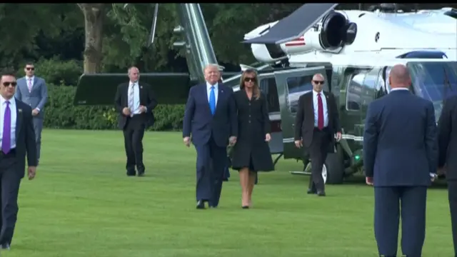 Trump and Melania