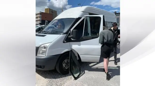 NINTH WAVE'S VAN