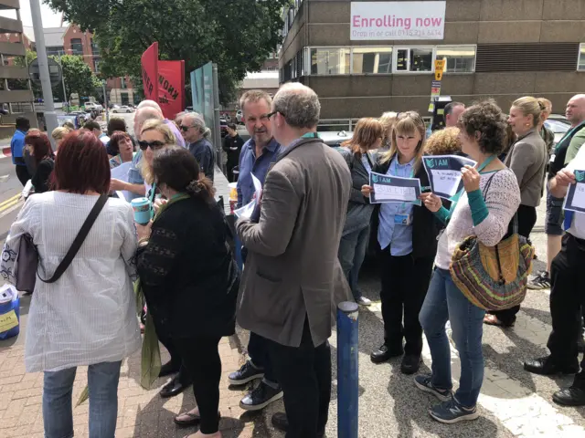 College protest