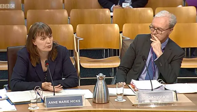 Anne Marie Hicks and James Wolffe