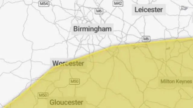 Met Office map