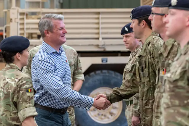 Defence Minister Stuart Andrew