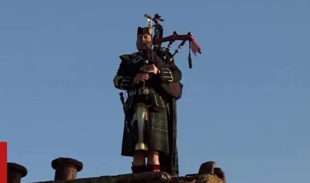 Pipe Major Trevor Macey-Lillie