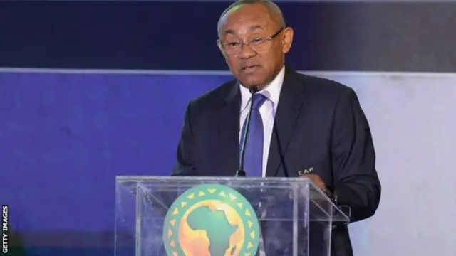 Caf President Ahmad